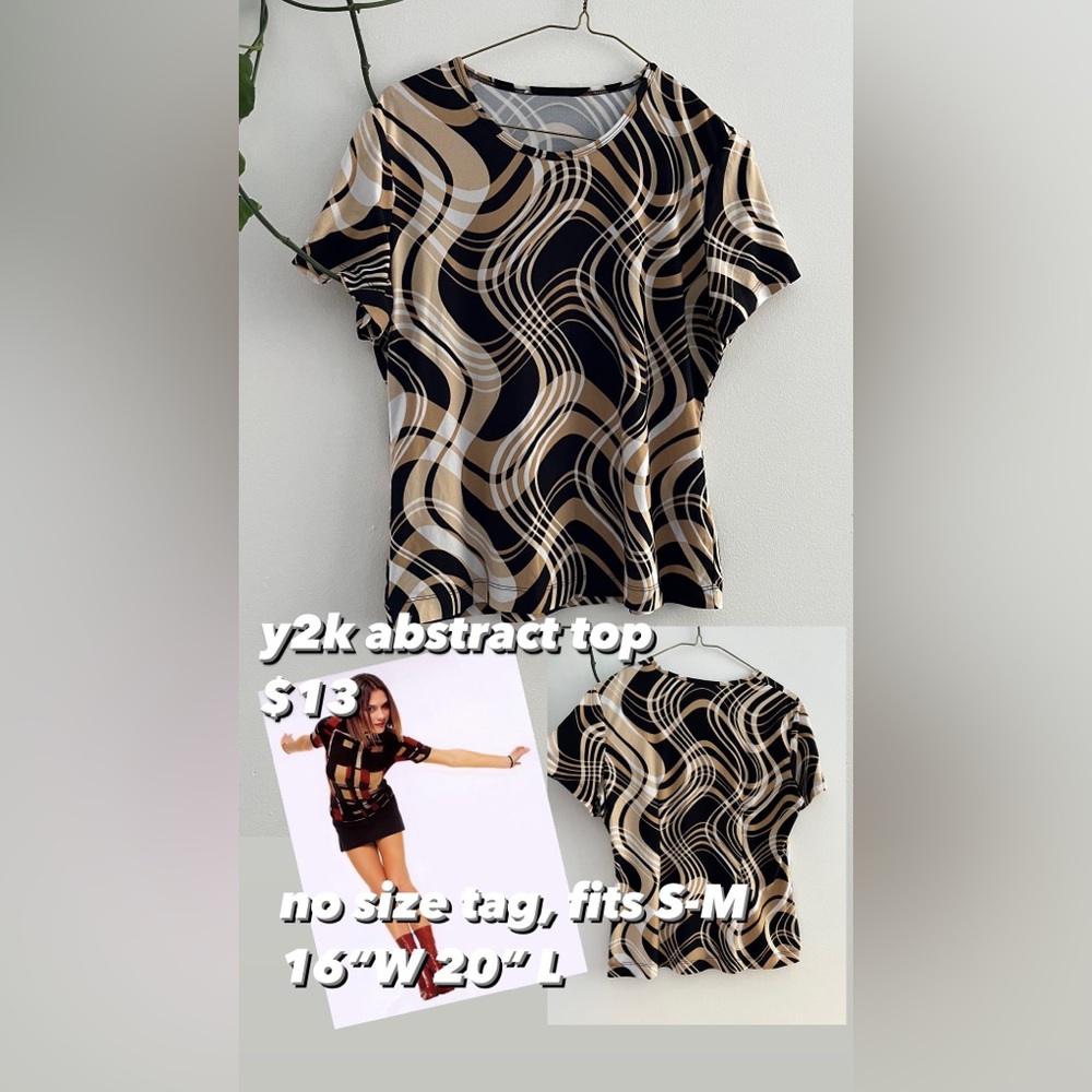 y2k abstract top